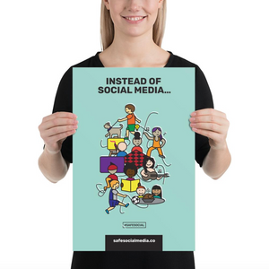 Digital Download: "Instead of Social Media" Posters