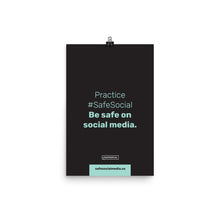 Load image into Gallery viewer, Digital Download: 5 Steps Towards #SafeSocial 6-Part Poster Series
