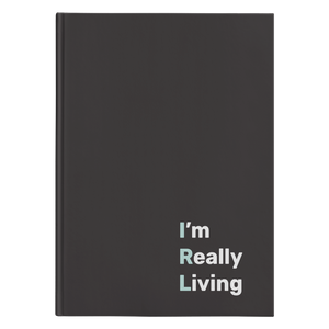 "IRL: I'm Really Living" Hardcover Journal